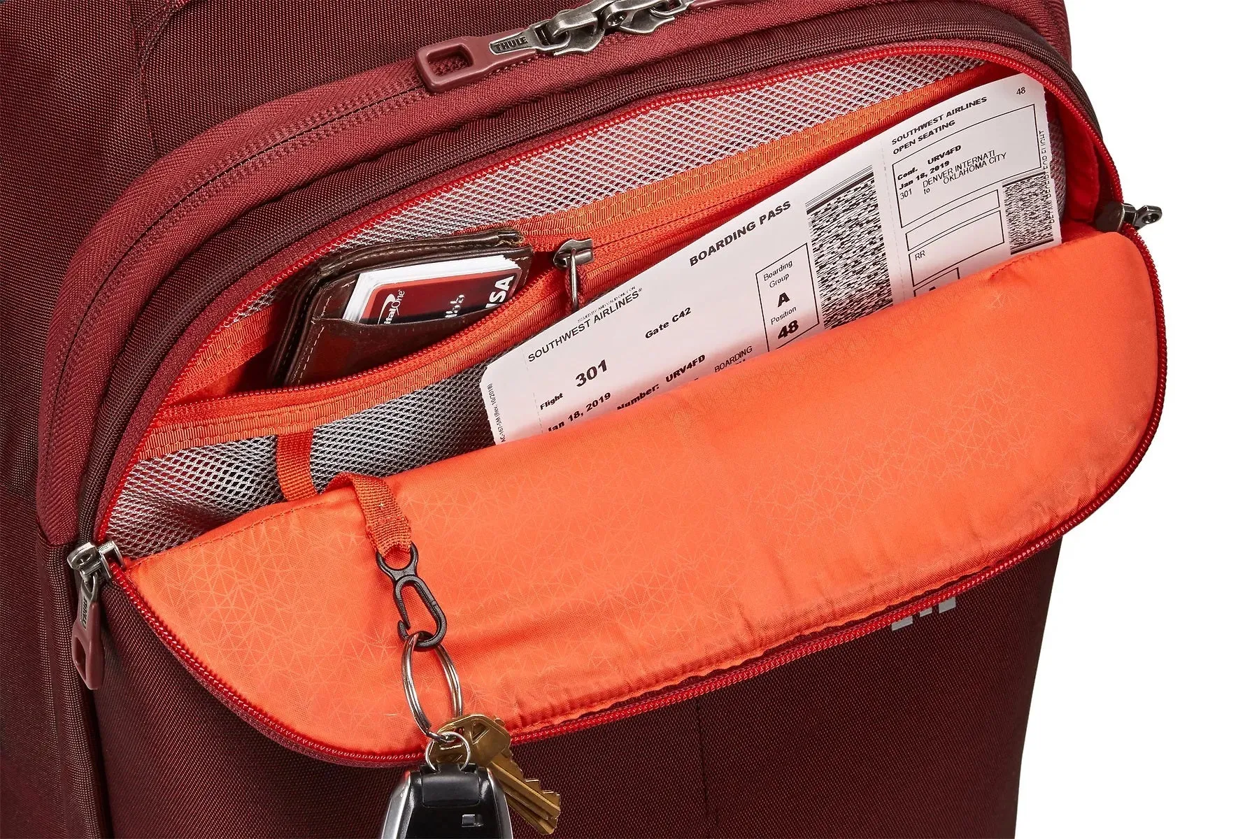 Thule Subterra Carry-On Spinner - Ember Red or Black