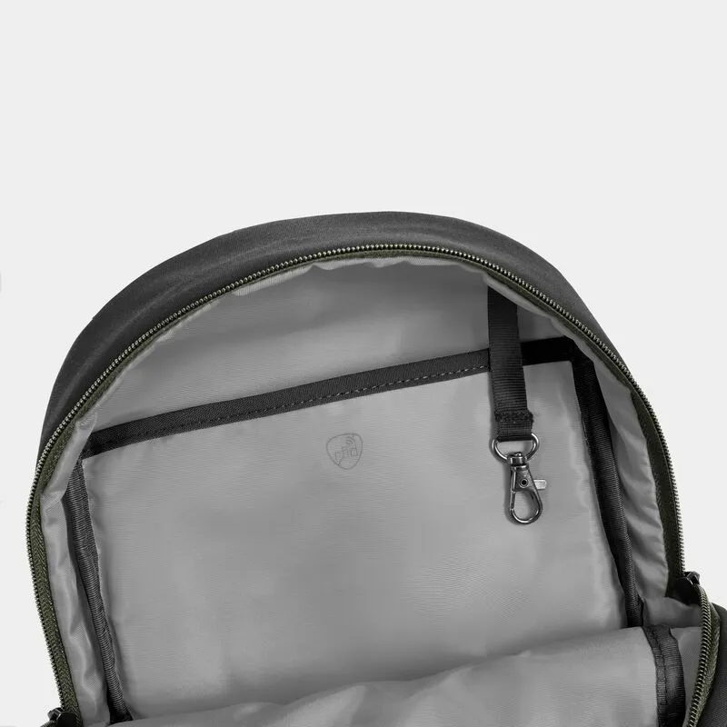 Travelon The Voyages Anti-Theft Small Backpack with XL Water Bottle Pocket