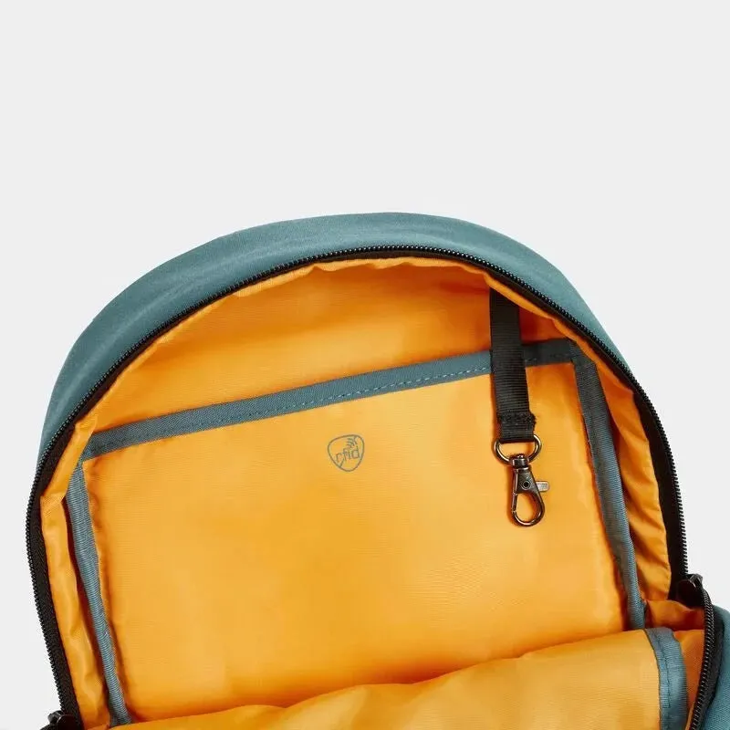 Travelon The Voyages Anti-Theft Small Backpack with XL Water Bottle Pocket
