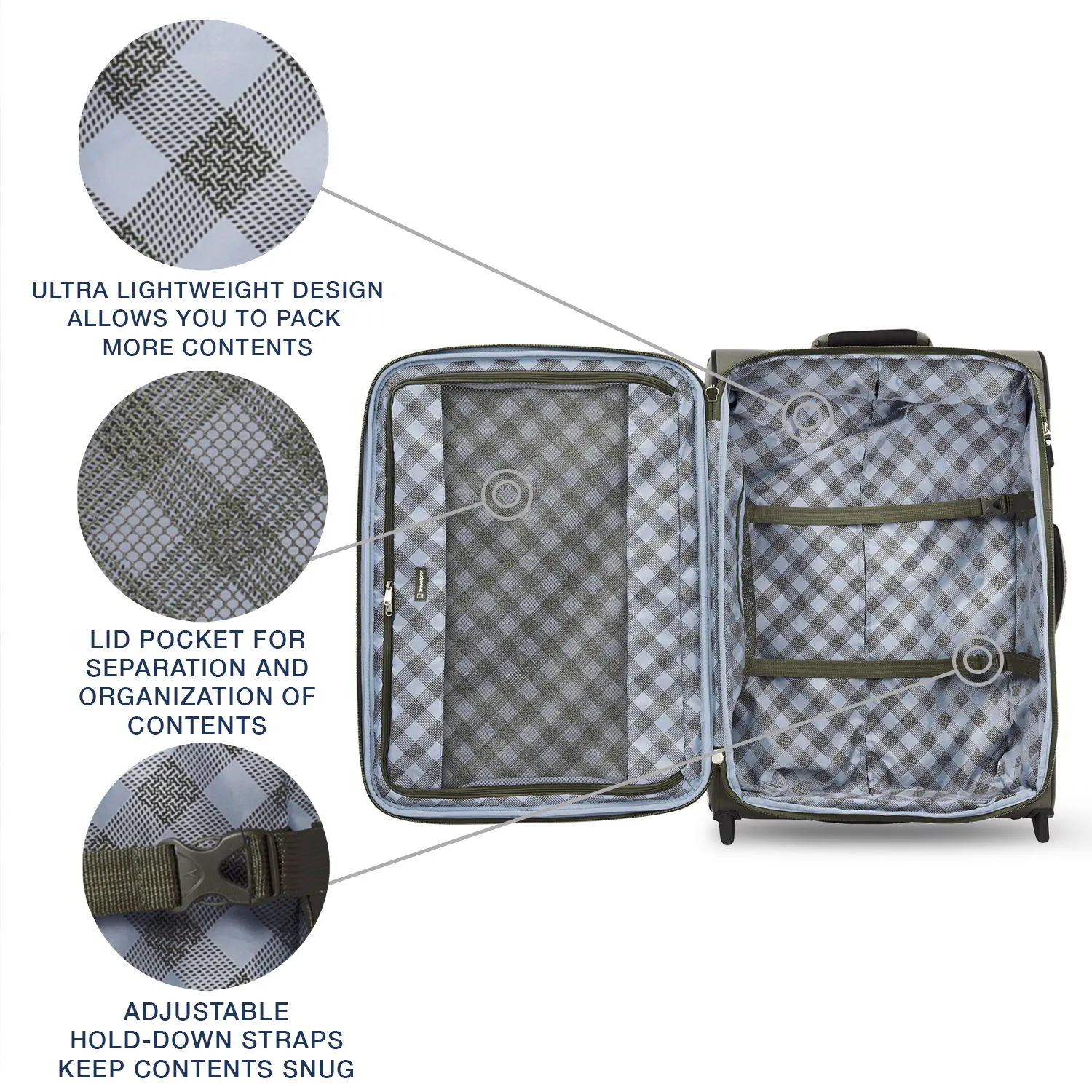 Travelpro Maxlite 5 Lightweight 26" Expandable Rollaboard (2-Wheeled)