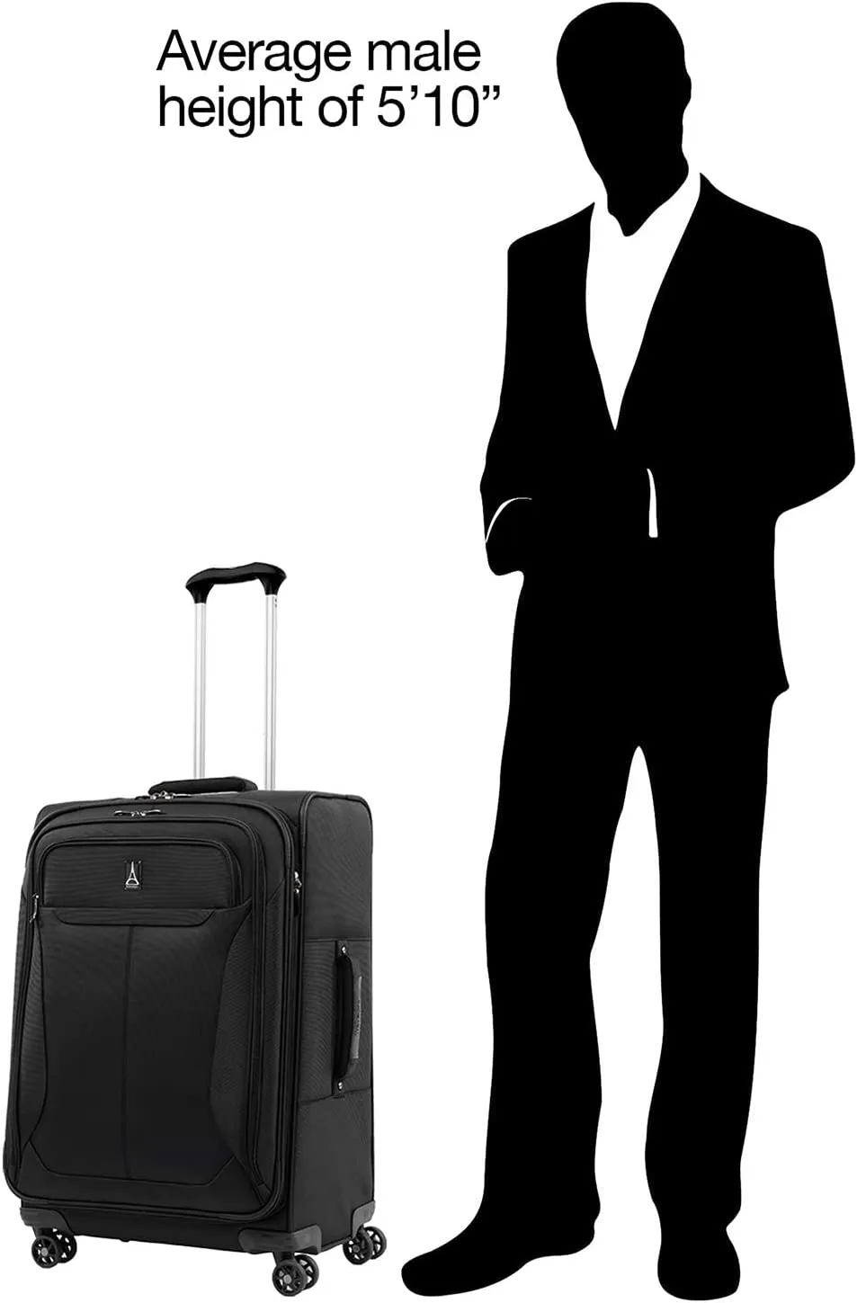 Travelpro Tourlite 25" Expandable 8-Wheel Spinner