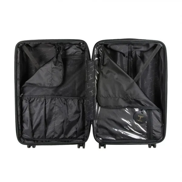 Trochi Lux Pro Carry-On Spinner Luggage