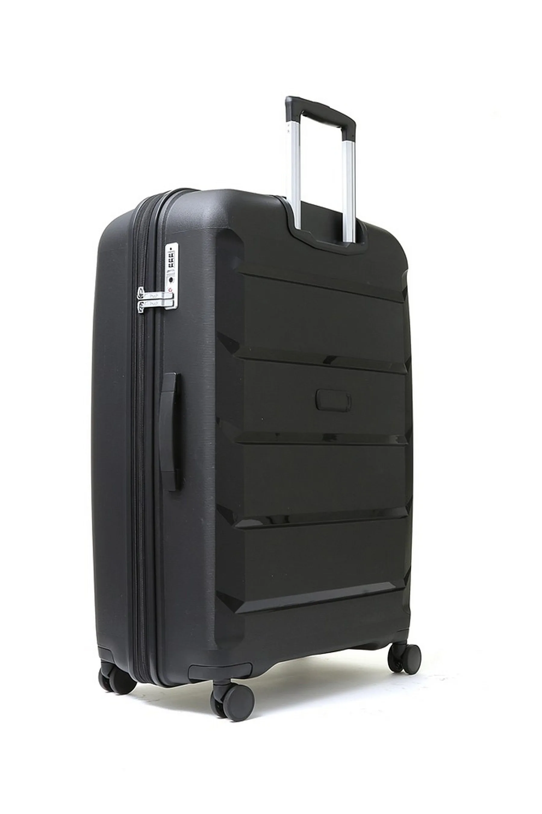 Tulum Expandable Hardshell Large Suitcase 76cm - Black