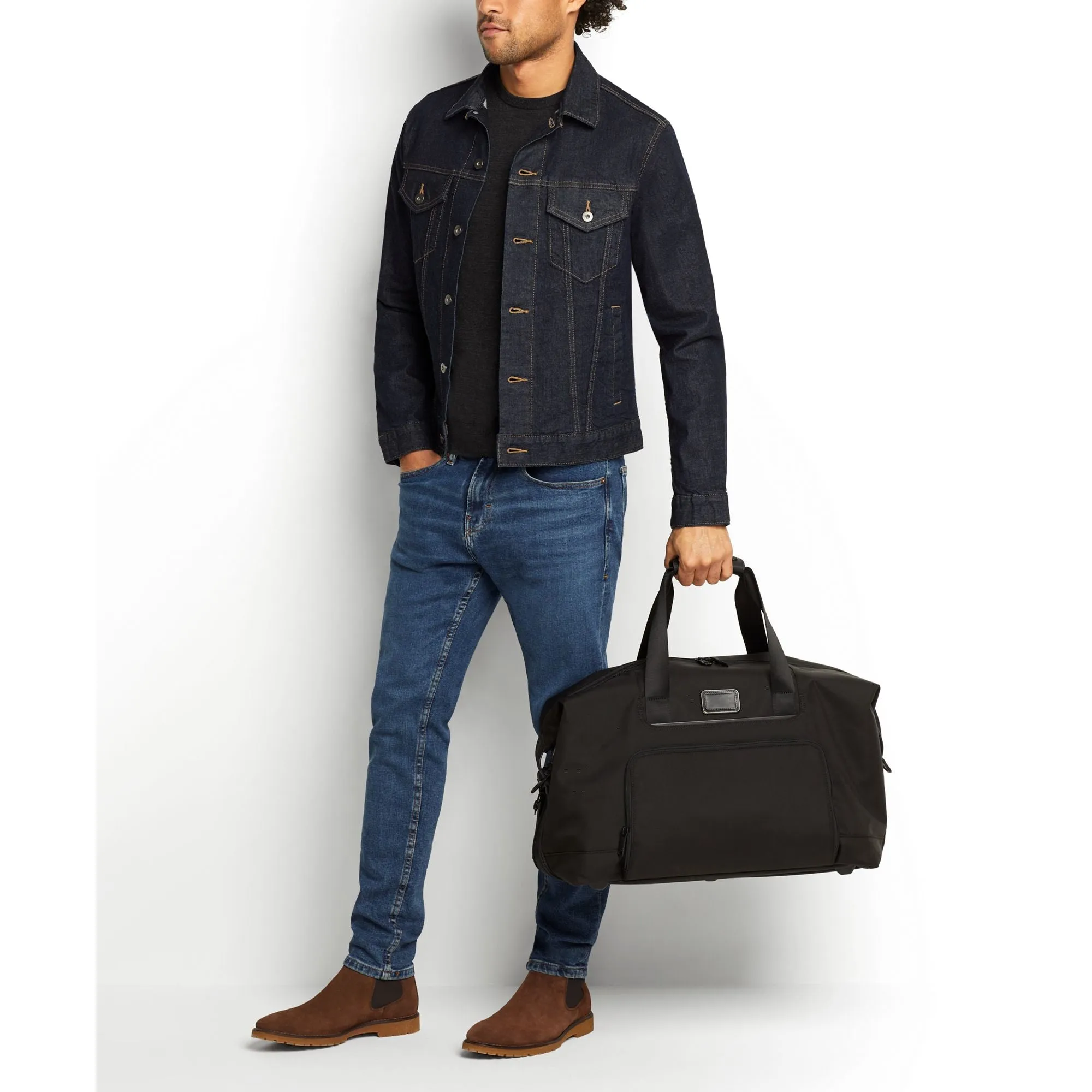 Tumi Alpha 3 Double Expandable Travel Satchel