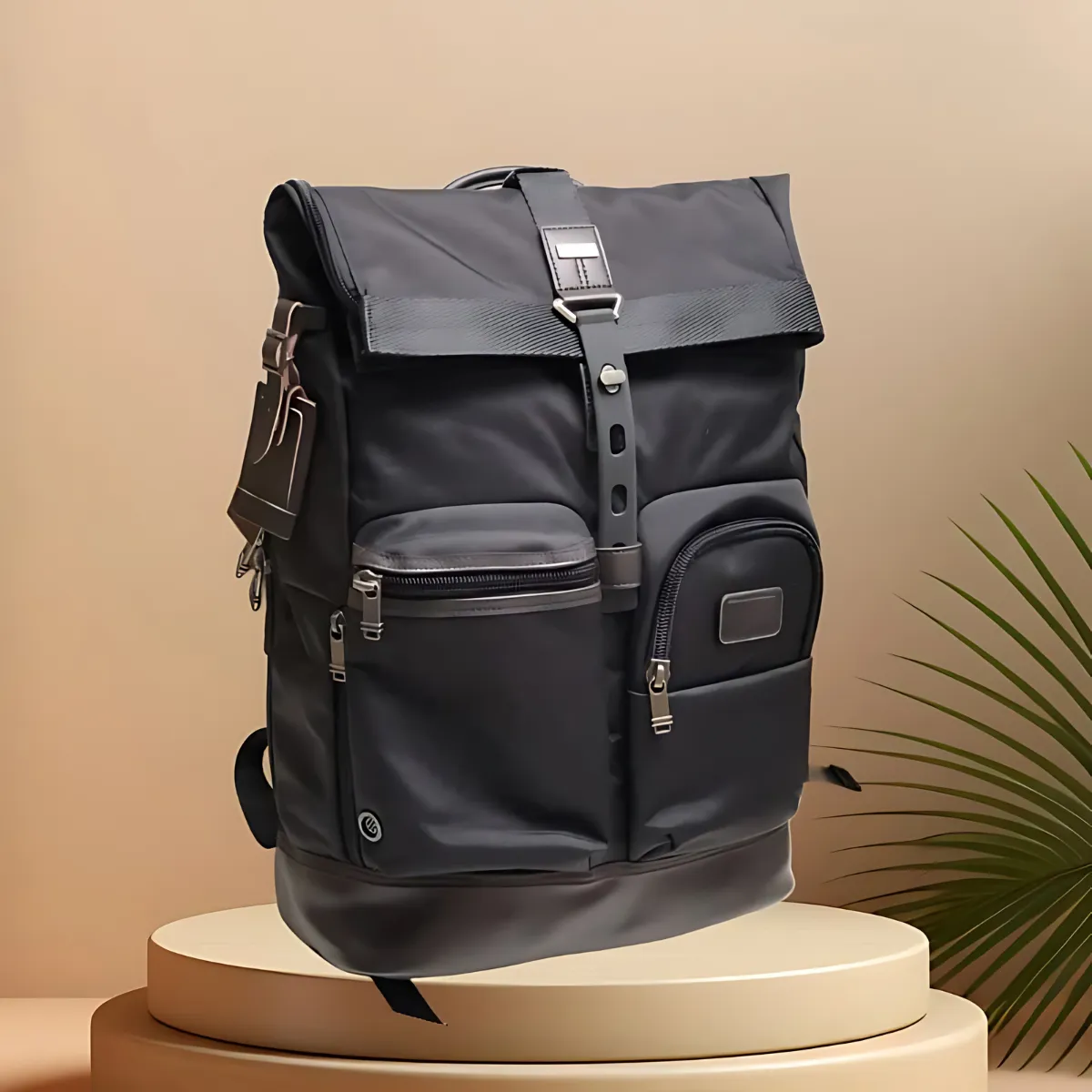 Tumi Alpha Bravo Luke Roll-Top Backpack