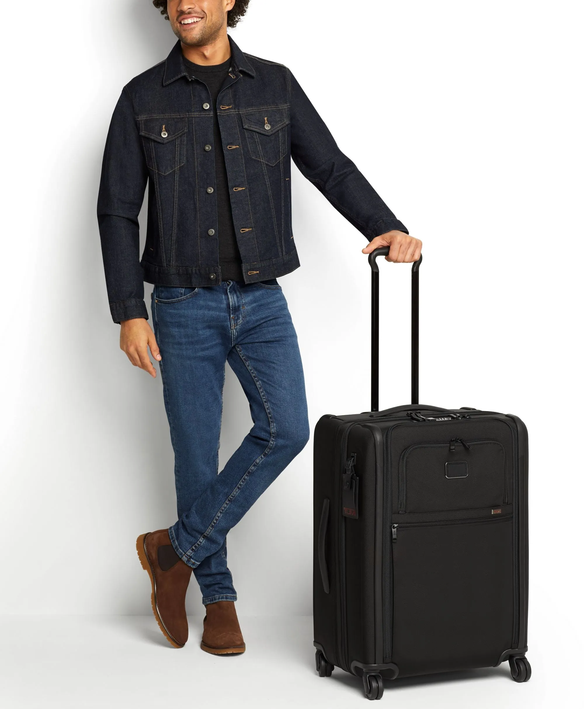 Tumi Alpha Short Trip Expandable 4 Wheeled Packing Case Medium Luggage