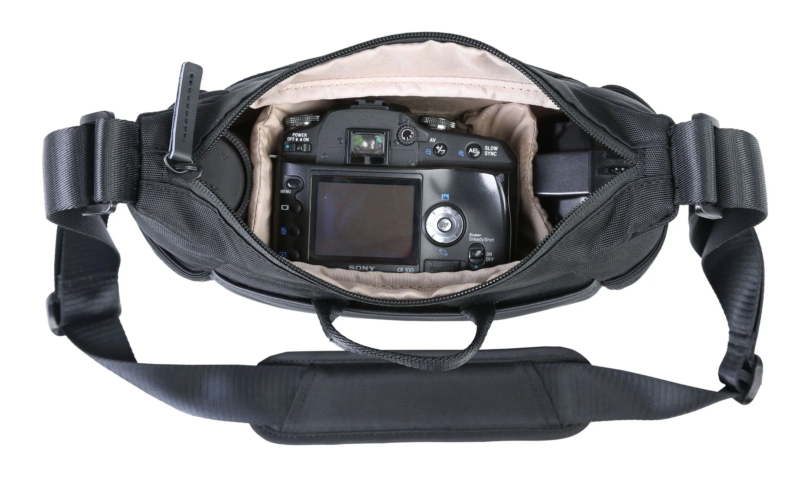 VEO GO 21M BK Shoulder Bag. Black