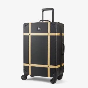 Vintage Hardshell Medium Suitcase 67cm - Black / Gold