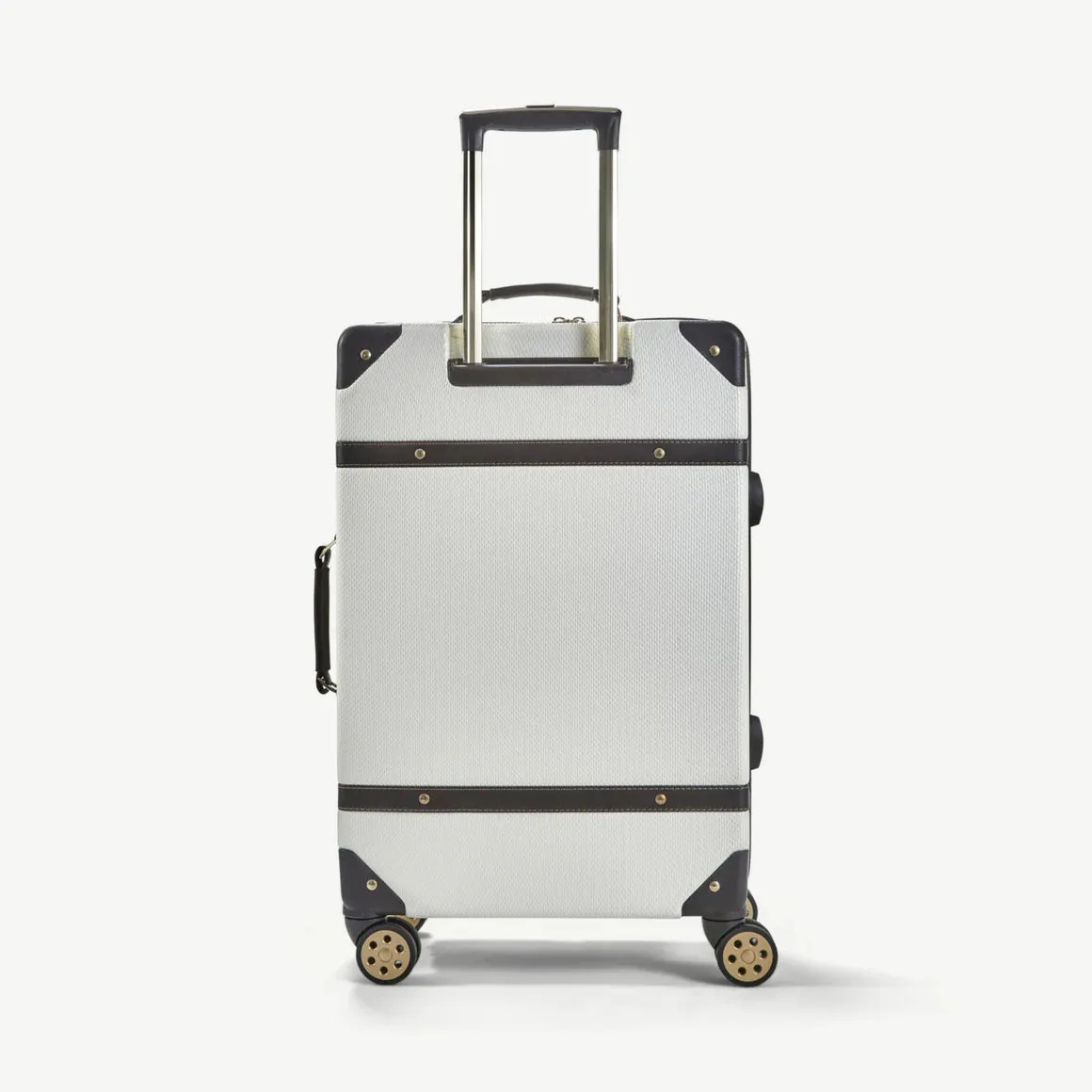 Vintage Hardshell Medium Suitcase 67cm - Cream