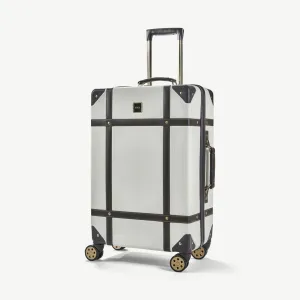 Vintage Hardshell Medium Suitcase 67cm - Cream