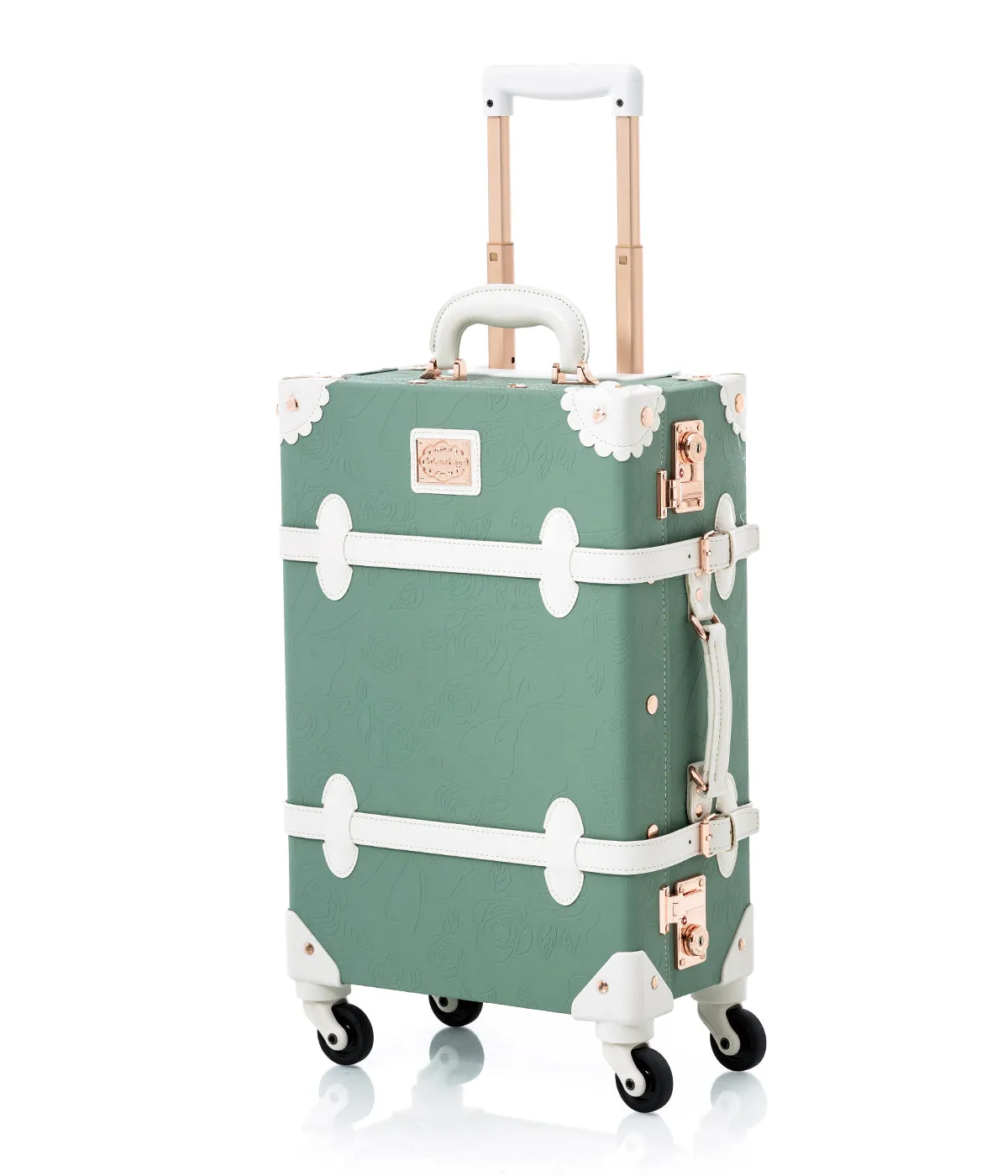 WildFloral XL Check-in - Embossed Mint